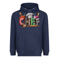 Navy Chef Heavyweight Hoodie - Zillion Design Studio
