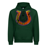 Forest Green halloween  horseshoe Urban Hoodie - Jasminsmagicworld