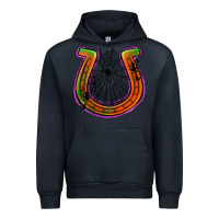 Navy halloween  horseshoe Urban Hoodie - Jasminsmagicworld