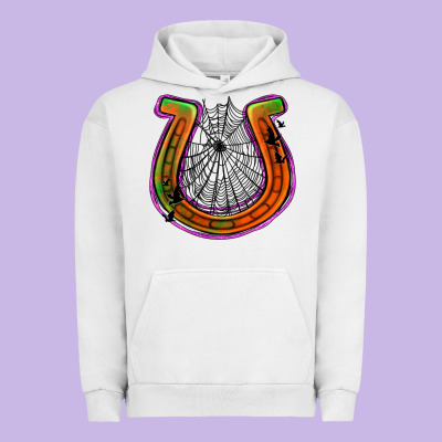Halloween  Horseshoe Urban Hoodie Designed By Jasminsmagicworld