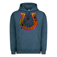 Pigment Midnight Navy halloween  horseshoe Urban Hoodie - Jasminsmagicworld