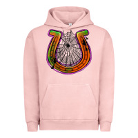 Pigment Salmon halloween  horseshoe Urban Hoodie - Jasminsmagicworld