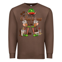 Chestnut im the coffee lover elf Premium Sweatshirt - FaDigitalArtStudio