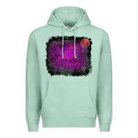 Seafoam halloween backround moon Premium Hoodie - RanaPortraitStore