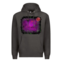 Smoke halloween backround moon Premium Hoodie - RanaPortraitStore