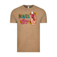 Vintage Coffee western sunflowers nail boss Vintage Tee - Artiststas