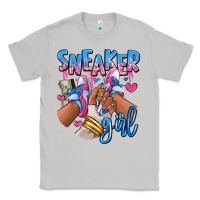 Moon Dust Sneaker girl afro woman Classic Tee - RanaPortraitStore