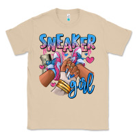 Mushroom Sneaker girl afro woman Classic Tee - RanaPortraitStore