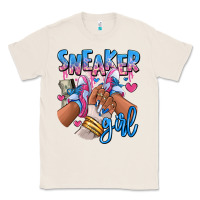 Natural Sneaker girl afro woman Classic Tee - RanaPortraitStore