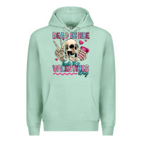 Seafoam dead inside but it's valentines day Premium Hoodie - Jasminsmagicworld
