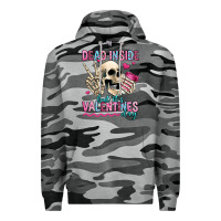 Slate Camo dead inside but it's valentines day Premium Hoodie - Jasminsmagicworld