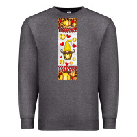 Charcoal Heather softball football penwraps Premium Sweatshirt - HRA Design Shop