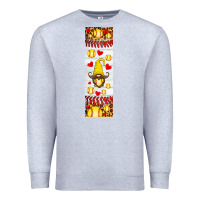 Heather Grey softball football penwraps Premium Sweatshirt - HRA Design Shop