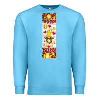 Ocean Blue softball football penwraps Premium Sweatshirt - HRA Design Shop