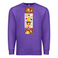 Purple softball football penwraps Premium Sweatshirt - HRA Design Shop