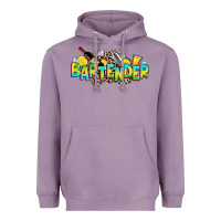 Lavender bartender Heavyweight Hoodie - Zillion Design Studio