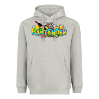 Moon Dust bartender Heavyweight Hoodie - Zillion Design Studio