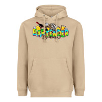 Mushroom bartender Heavyweight Hoodie - Zillion Design Studio
