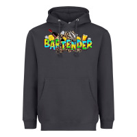 Smoke bartender Heavyweight Hoodie - Zillion Design Studio