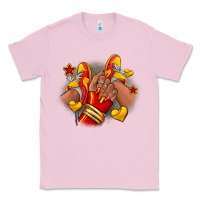 Bubblegum Pink Softball afro girl sneakers Classic Tee - RanaPortraitStore
