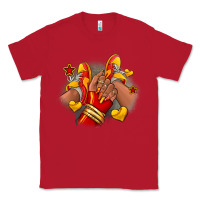 Red Softball afro girl sneakers Classic Tee - RanaPortraitStore