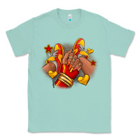 Seafoam Softball afro girl sneakers Classic Tee - RanaPortraitStore