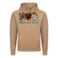 Vintage Coffee peace love martini Vintage Hoodie - AdoDesignShop