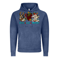 Vintage Denim peace love martini Vintage Hoodie - AdoDesignShop
