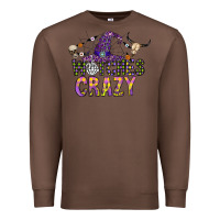 Chestnut Witches Be Crazy Premium Sweatshirt - CowhideDigitalArt