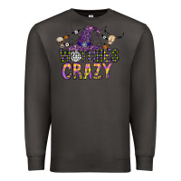 Smoke Witches Be Crazy Premium Sweatshirt - CowhideDigitalArt