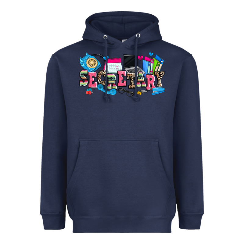 Secretary Heavyweight Hoodie by Zillion Design Studio | Teevron