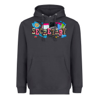 Smoke secretary Heavyweight Hoodie - Zillion Design Studio