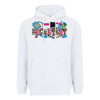 White secretary Heavyweight Hoodie - Zillion Design Studio