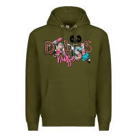 Army Green dialysis nurse Premium Hoodie - NancyCooperArtShop