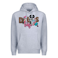 Heather Grey dialysis nurse Premium Hoodie - NancyCooperArtShop