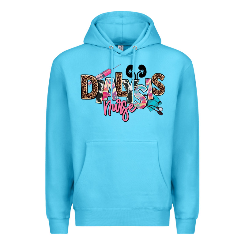 Dialysis Nurse Premium Hoodie by NancyCooperArtShop | Teevron