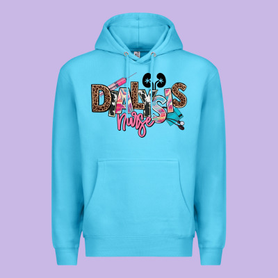 Dialysis Nurse Premium Hoodie Designed By Nancycooperartshop