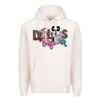 Pale Pink dialysis nurse Premium Hoodie - NancyCooperArtShop