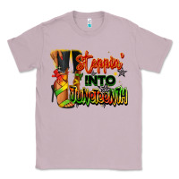 Lilac Steppin' into Juneteenth black fashion girl Classic Tee - RanaPortraitStore