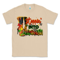 Mushroom Steppin' into Juneteenth black fashion girl Classic Tee - RanaPortraitStore