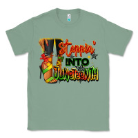 Sage Steppin' into Juneteenth black fashion girl Classic Tee - RanaPortraitStore