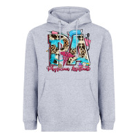 Heather Grey pa physician assistant Heavyweight Hoodie - Zillion Design Studio