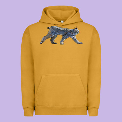 Canada Lynx Urban Hoodie Designed By Lillyallendesigns