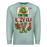 Seafoam im the lazy elf Premium Sweatshirt - FaDigitalArtStudio