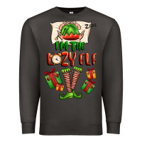 Smoke im the lazy elf Premium Sweatshirt - FaDigitalArtStudio