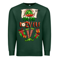 Sports Green im the lazy elf Premium Sweatshirt - FaDigitalArtStudio