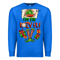 True Royal im the lazy elf Premium Sweatshirt - FaDigitalArtStudio