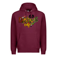 Burgundy dialysis nurse kidney juneteenth Premium Hoodie - NancyCooperArtShop