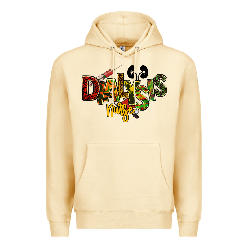 Dialysis Nurse Kidney Juneteenth Premium Hoodie by NancyCooperArtShop | Teevron