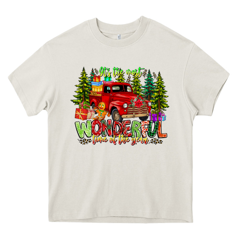 It's The Most Wonderful Time Of The Year Heavy Core Tee by CowhideDigitalArt | Teevron